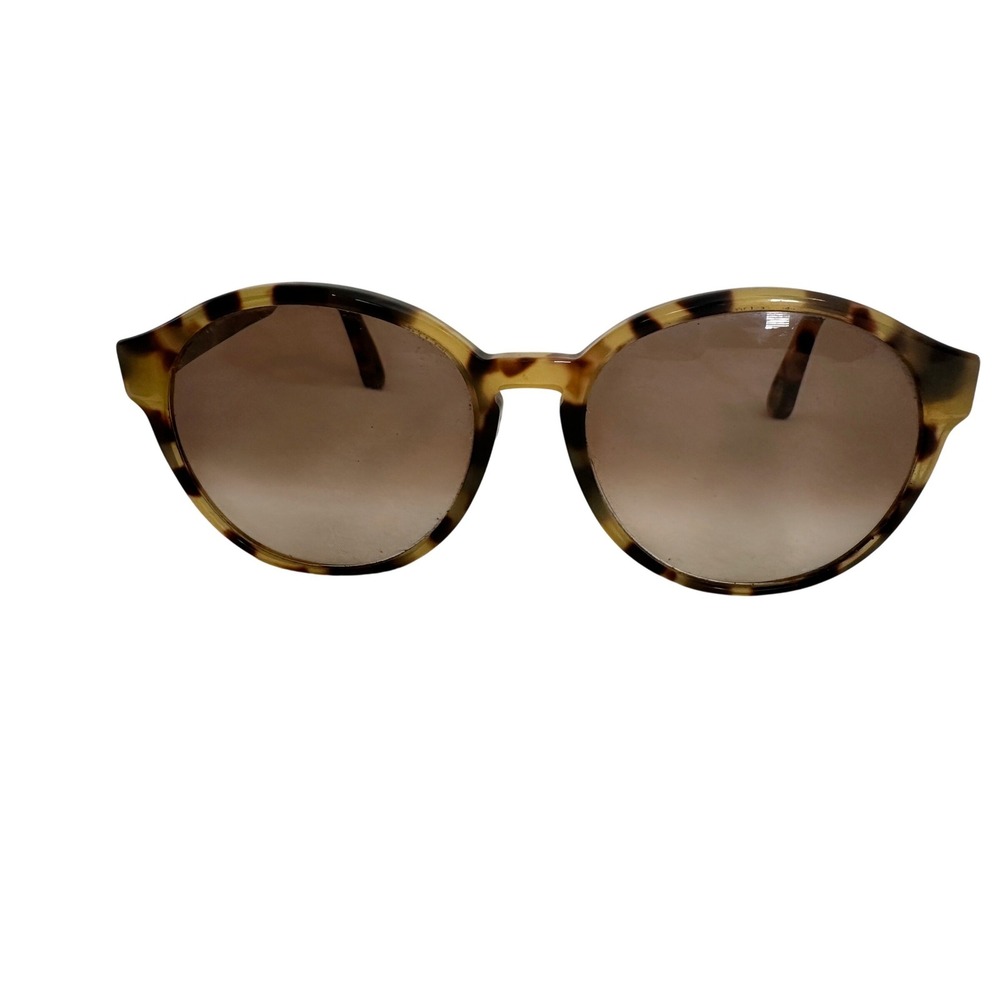Chloe CE762S Round Tortoise Sunglasses Brown Gradient Lens 57-17-140 Italy‎